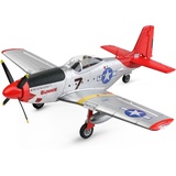 AMEWI 24127 AMXFlight P51 3D/6G RTF, Rot