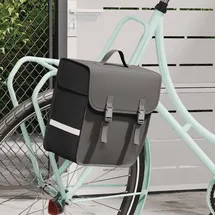 vidaXL Fahrradtasche Gepäckträger 21 l schwarz
