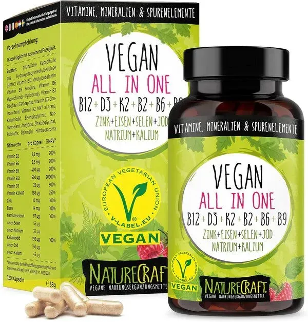 NatureCraft Vegan All-In-One Vitamine Kapseln 1 St