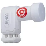 Dur-Line +Ultra Quad LNB für bis zu 4 Teilnehmer white/weiß