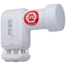 Dur-Line +Ultra Quad LNB für bis zu 4 Teilnehmer white/weiß
