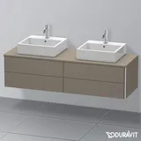 Duravit XSquare Waschtischunterschrank, 4 Auszüge, XS4917B9090,