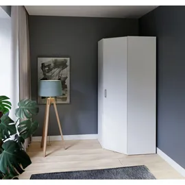 Forte weiß, 89,5 cm breit, 210,5 cm hoch, 89,4 cm tief