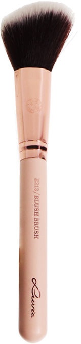 Luvia Cosmetics Rouge-Pinsel ""Blush Brush"" in Nude/Roségold - Vegan