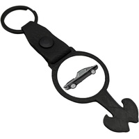 Foto Einkaufswagenlöser Rabenschwarz Schlüsselanhänger personalisierbar mit Wunschfoto Wunschbild als Geschenk Geschenkidee