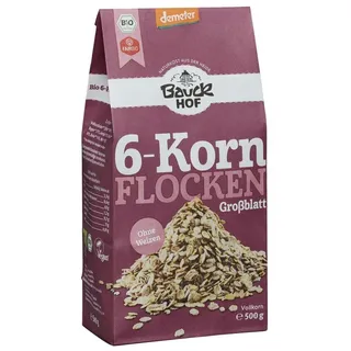 Bauckhof 6-Korn Flocken ohne Weizen Demeter
