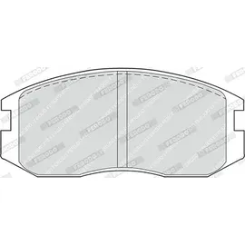Ferodo Bremsbelagsatz, Scheibenbremse FDB759 für Daihatsu, Mitsubishi, Proton
