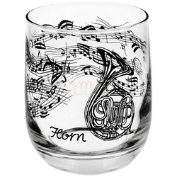 mugesh Glas Glas Horn, Glas, für Musiker