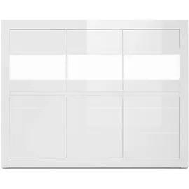 Home Affaire Highboard 164 x 131 x 42 cm Weiß