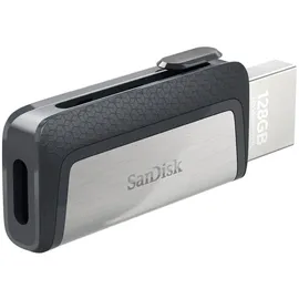 SanDisk Ultra Dual Drive 128 GB silber USB-C 3.1