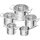 Zwilling Pro Topf-Set 5-tlg. 3 x Kochtopf + Bratentopf + Stielkasserolle
