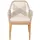 Proregal Gartenstuhl 58 x 59 x 85 cm beige 2 St.
