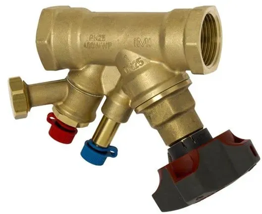 Balancing valve stad 15 female 12 drain
