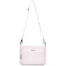 Mandarina Duck Mellow Leather Umhängetasche Weiß