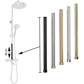REA Verlängerung Für Bade-Duschgarnitur 50Cm Brush Gold - Gold