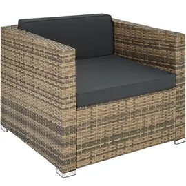 Tectake Pisa Lounge-Set natur
