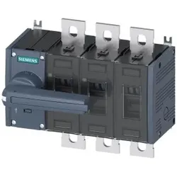 Siemens 3KD44320PE100 Lasttrennschalter 500A, Baugr. 3, 3-polig Frontantrieb links Komplettgerät