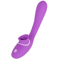 You2Toys Vibrator mit Klitorisreizer 2 Function Bendable Vibe   