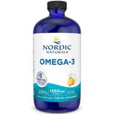 Nordic Naturals, Omega-3, 1560mg Omega-3, Fischöl mit EPA und DHA, 473ml, Zitronengeschmack, Laborgeprüft, Sojafrei, Glutenfrei, Ohne Gentechnik