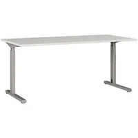 Germania Schreibtisch GW-Profi 2.0 160 cm lichtgrau/silber