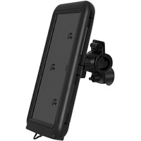 JMEDIC Handyhalterung für Fahrrad, wasserdichte Tasche für Motorrad – 360 Grad drehbare Smartphone-Halterung für Fahrräder, Motorräder, Mountainbike, mit Touchscreen und Gesichtserkennung