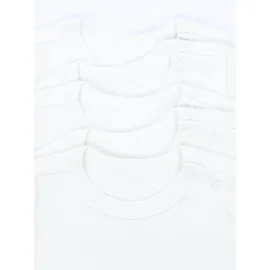 TupTam Baby Mädchen Langarmshirt 5er Set, Farbe: White, Größe: 86 - 86