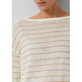 s.Oliver Strickpullover mit Pailletten-Details Beige M
