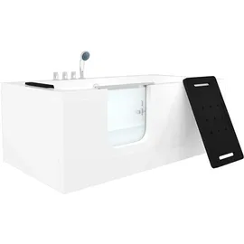 AcquaVapore Seniorenwanne mit Tür 160 x 85 cm (S15-TH-L)
