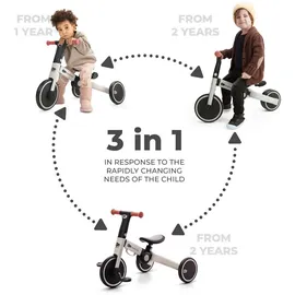 Kinderkraft 4Trike Dreirad Silver Grey