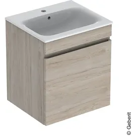 Geberit Renova Plan Set mit Waschtisch weiß