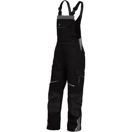 Triuso Leibwächter Kinder Latzhose Flex-Line FLXKL Gr. 122/128 schwarz-grau,