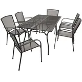 DEGAMO CLASSIC 7-teilig, Streckmetall anthrazit