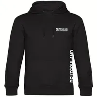 Multifanshop Kapuzen Sweatshirt - Deutschland - Brust & Seite