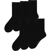 Hudson Simply3 6-Pack Socken Schwarz 39-42