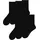 Hudson Simply3 6-Pack Socken Schwarz 39-42
