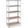 Relaxdays Lagerregal Stahl 180 x 90 x 40 cm silber 5 Böden 875 kg