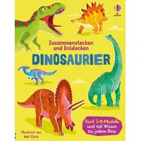 Usborne Verlag Zusammenstecken und Entdecken: Dinosaurier