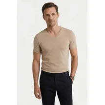 Olymp T-Shirt Beige S