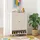 [en.casa] Coleraine 115 x 80 x 35 cm Cremeweiß / beige