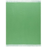 BIEDERLACK Tagesdecke Biederlack Plaid green 130 x 170 CM, Biederlack