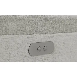 Switch Eckcouch Mikrofaser 3-Sitzer Grau