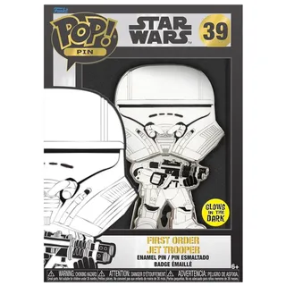 Funko - POP! -  Star Wars: Pop! Pin First Order Jet Trooper (Glow),  1 Stück, sortiert