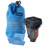 Thermacell Backpacker Mückenabwehr Starter Set - Outdoor Insektenschutz mit Citrodiol aus Zitroneneukalyptusöl - 15 m2 Schutzzone - Ultraleicht 114 g - Inkl. 3 Wirkstoffplättchen für 12h