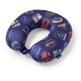 Thalia Nackenhörnchen Memory Foam "Travel Stamps"