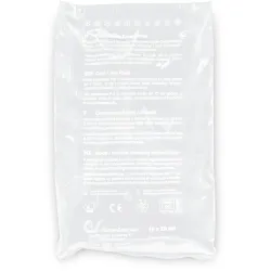 Meditrade Kalt-Warm-Kompresse 9870 , 1 Packung = 25 Stück, Größe: 12 x 29 cm, Gelfarbe: transparent