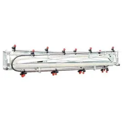 Mechanische Spritzgestänge aus verzinktem Stahl 8 Mt - 16 Düsen Tropfstopp Membran