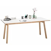 Vogl möbelfabrik Schreibtisch Trelle Weiß / Eiche massiv