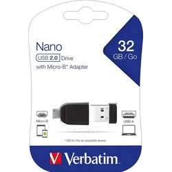 Verbatim VERBATIM NANO STORE N STAY 32GB USB2.0 USB-Stick