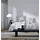APELT Tim grafisch grau 155 x 220 cm + 80 x 80 cm