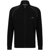 Boss Sweatjacke »Mix&Match Jacket Z« mit Kontrastnaht am Ärmel BOSS dunkelblau